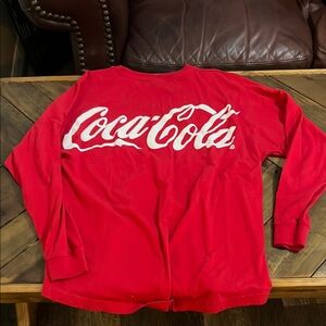 Coca-Cola Red Crewneck Shirt